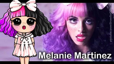 How to Draw Melanie Martinez step by step Chibi - Dollhouse 