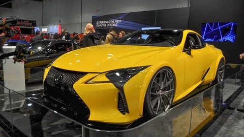Lexus LC 500 unveiled at SEMA ups power with enlarged V-8
