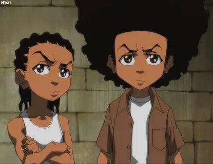 Boondocks, Boondocks drawings, Black cartoon characters