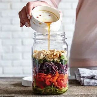 Pin by Lisa Noell on Pampered Chef Mason jar meals, Veggie s