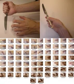 Anime Hand Holding Knife Drawing Reference - Goimages World