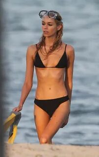 STELLA MAXWELL in Bikini at a Beach in Miami 02/06/2020 - Ha