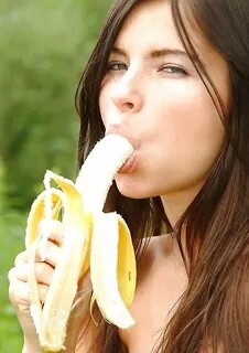 Women Sucking Bananas