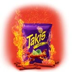 Download HD Takis Bag Fuego Flavor - Takis Fuego Party Size 