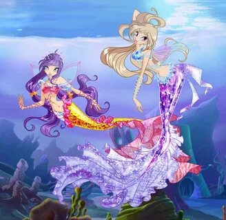 Tine and Silema Mermaids by Other-Fairies.deviantart.com on 