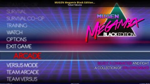 MUGEN Megamix Black Edition Edit M.U.G.E.N Mods