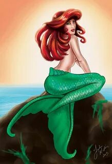 The Little Mermaid Ariel Sexy Ariel the Little Mermaid - Pin Up by lavi Пир...