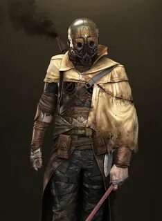raider Dieselpunk, Apocalypse character, Character art