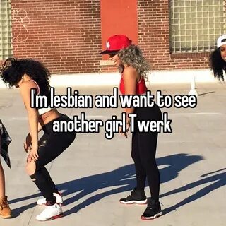 Lesbians twerking each other