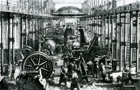 Industrial Revolution:Workplace. 
