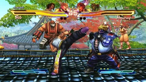 Street Fighter X Tekken: Christie & Bob vs Ogre & Hwoarang -