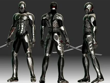 Cyber Ninja Ninja armor, Futuristic samurai, Armor concept