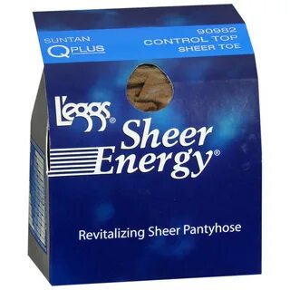 Leggs Sheer Energy Pantyhose Suntan A Enhanced Toe Control T