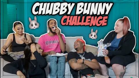 CHUBBY BUNNY CHALLENGE WITH TREY, ARMON, SENIA AND ESSY! (EX