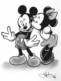 Mikey and Minnie Mouse 3 Pinterest Arte da disney, Papel de 