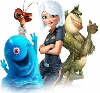 monsters vs aliens Monsters vs aliens, Animated movies, Disn