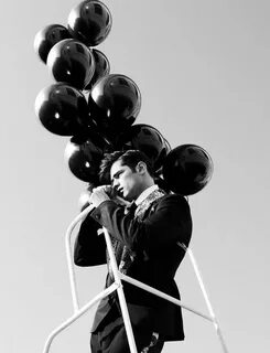 Pin by Konstantin on Male Models Black balloons photoshoot, 