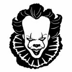12" Vinyl Sticker Pennywise Dancing Clown Car Window Decal H