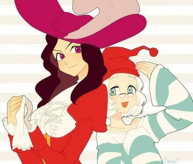 disney genderbend Tumblr Captain hook, Disney fan art, Disne