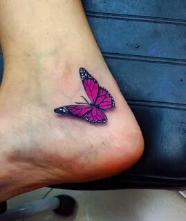 Pin by Asa Asa on Tattoo Butterfly ankle tattoos, Small butt