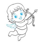 How to Draw Cupid - Really Easy Drawing Tutorial