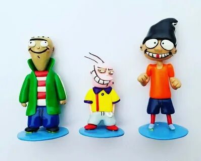 Ed Edd 'n' Eddy Custom Handmade Polymer Figures Etsy