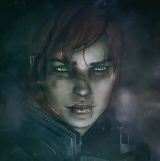 Шепард - Фан-арт Mass Effect 3