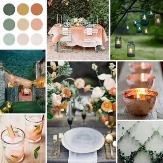 Wedding Colors, Wedding Color Pallete, Peach, Rose, Blush, S