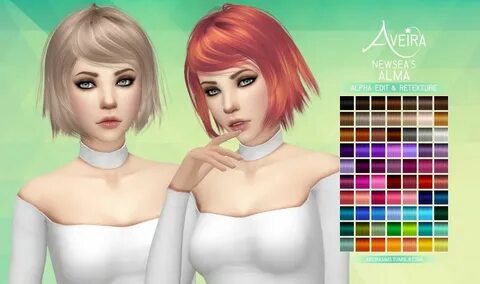 Aveira Sims 4: Newsea’s Alma - Alpha Edit & Retexture - Sims