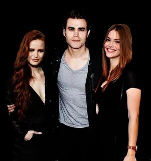 Madelaine Petsch & Paul Wesley & Holland Roden Holland roden