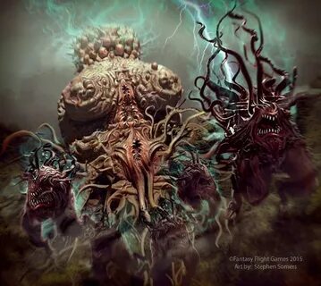 Shub Niggurath, Stephen Somers on ArtStation at https://www.