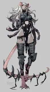 ArtStation - Female skaven design batch, Victoria Yurkovets 