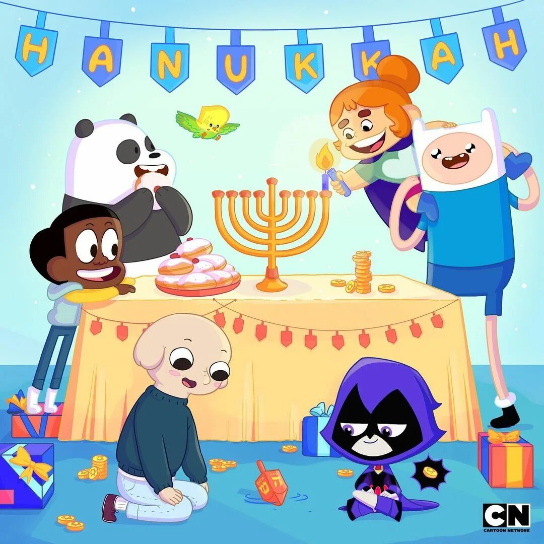 Фото Cartoon Network в Instagram: "#HappyHanukkah from #CartoonNetwork! 