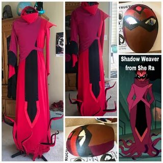 Shadow Weaver from She Ra Netflix Cosplay costumes, She ra, 