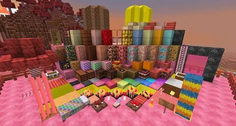 Sugarpack Minecraft Texture Pack Candy Resource Pack - West 