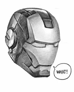 The Best 12 Sketch Iron Man Helmet Drawings - aboutdrawwant