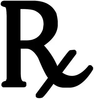 Rx Symbol Black Legged Plain Clipart Image Ipharmd Net Clip 