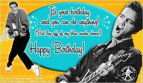 Happy birthday elvis, Elvis birthday, Happy birthday cards