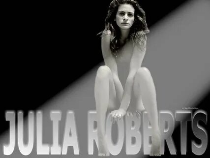 Julia Roberts nude in the spotlight - Джулия Робертс Обои (1