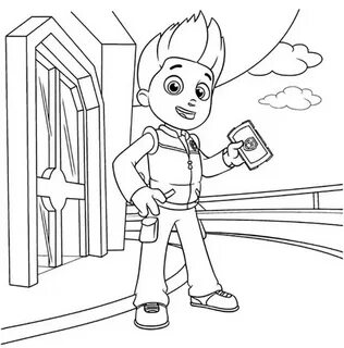 Ryder Paw Patrol Coloring Pages - Free Printable Coloring Pa