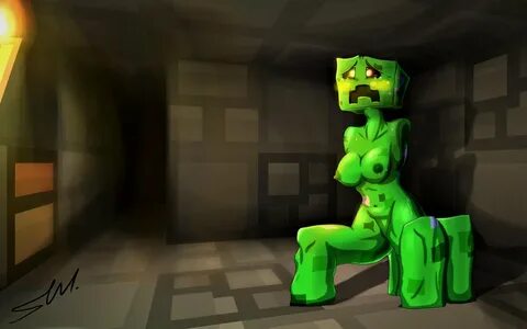 Minecraft Creeper Nude