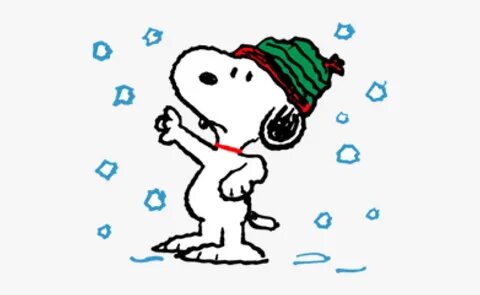 Snoopy Winter Cliparts - Snoopy Winter Clipart , Free Transp