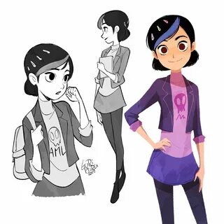 4) Tumblr Character design girl, Cartoon character design, C