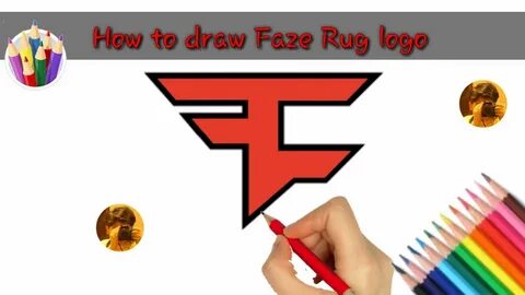 How to draw faze rug logo and faze clan logo. Step by step. 