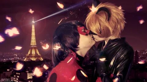 Bedeckt Entschuldigung Frustration kiss ladybug und cat noir