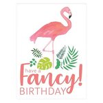 Cards Happy Birthday Flamingo - Birthday Gifts