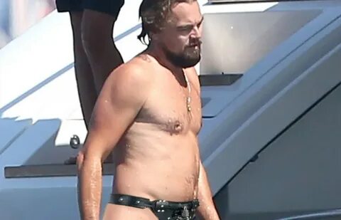 Leonardo DiCaprio topless The Celebrity Daily
