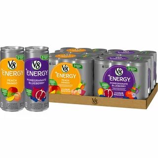 V8 +Energy Variety Pack, Healthy Energy Drink, Pomegranate B