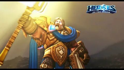 HEROES OF THE STORM - UTHER GAMEPLAY - YouTube