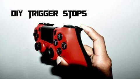 how to make your own ps4 trigger stops - YouTube